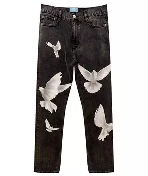 Прямые джинсы