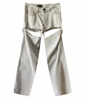 Прямые джинсы