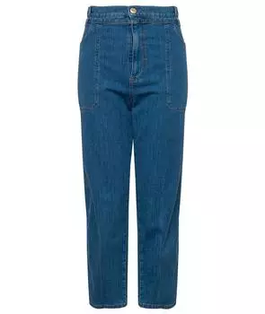 Прямые джинсы