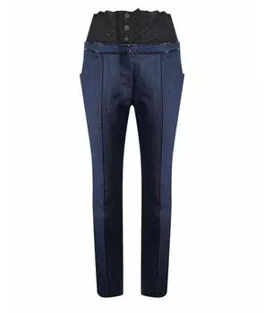 Прямые джинсы