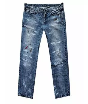 Прямые джинсы