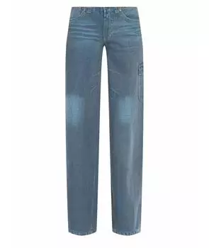 Прямые джинсы