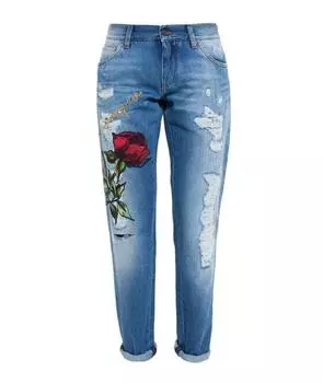 Прямые джинсы