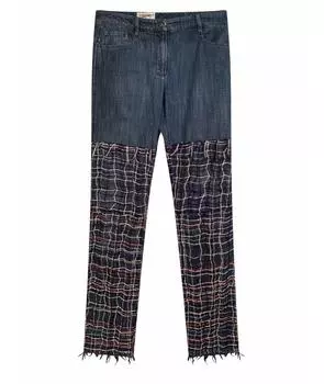 Прямые джинсы