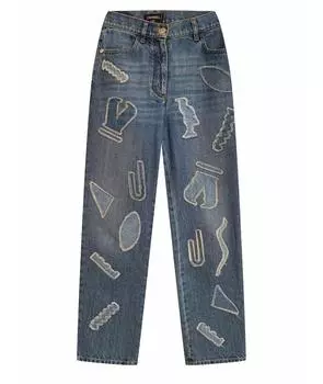 Прямые джинсы