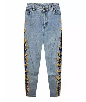 Прямые джинсы