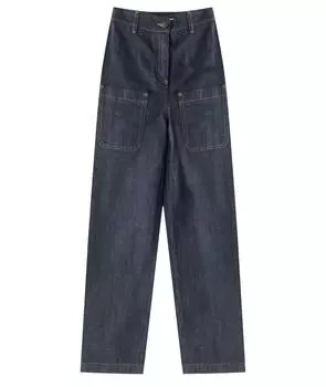 Прямые джинсы