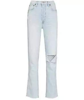 Прямые джинсы