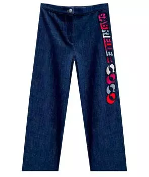 Прямые джинсы