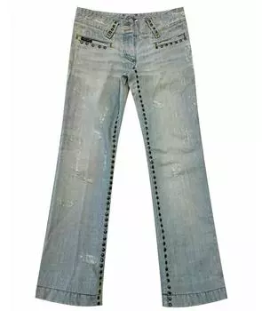 Прямые джинсы