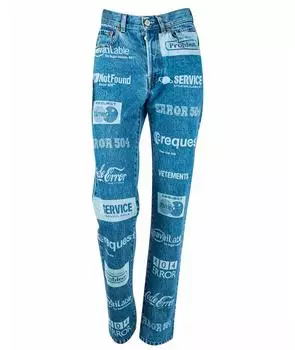 Прямые джинсы