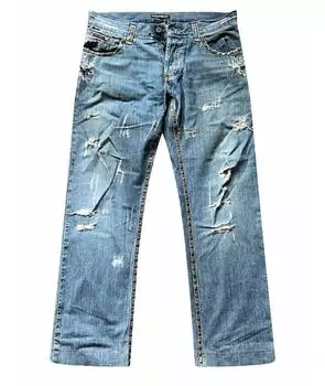 Прямые джинсы