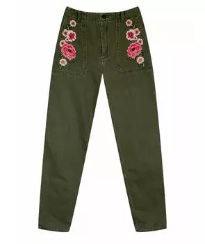 Прямые джинсы