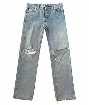 Прямые джинсы