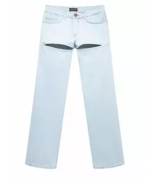 Прямые джинсы