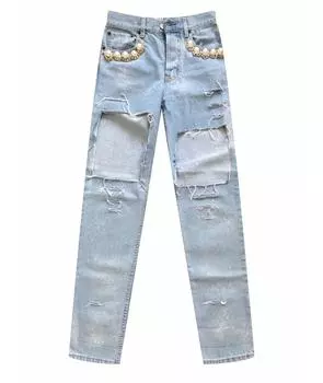 Прямые джинсы