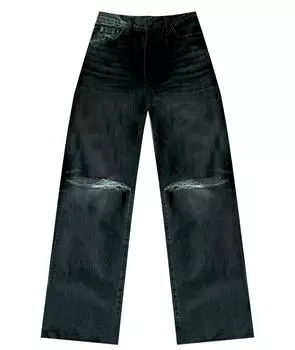 Прямые джинсы