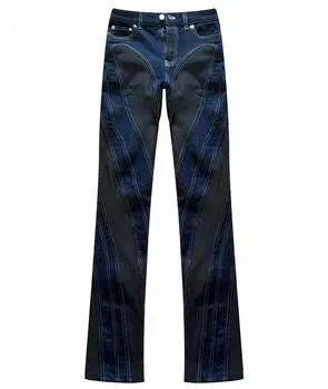 Прямые джинсы