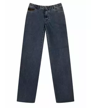 Прямые джинсы