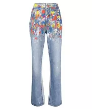 Прямые джинсы