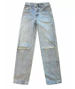 Прямые джинсы