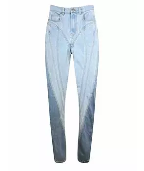 Прямые джинсы