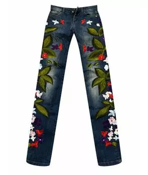 Прямые джинсы