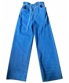 Прямые джинсы