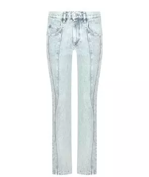 Прямые джинсы