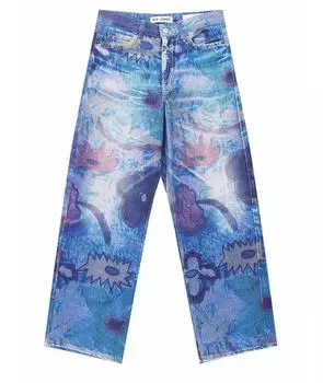 Прямые джинсы