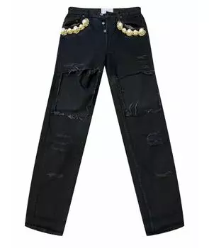 Прямые джинсы