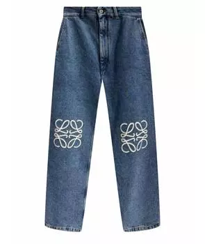 Прямые джинсы