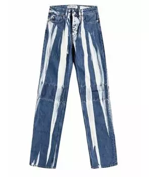 Прямые джинсы