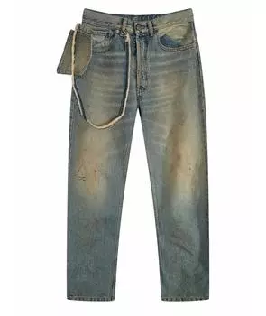 Прямые джинсы