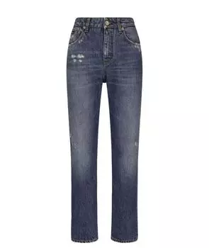 Прямые джинсы