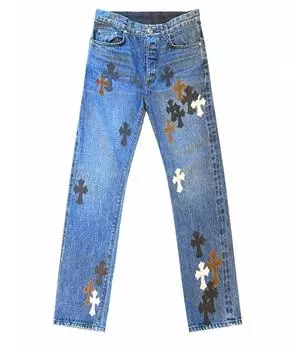 Прямые джинсы