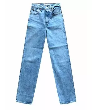 Прямые джинсы