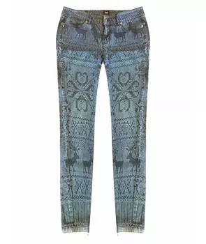 Прямые джинсы