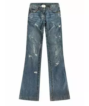 Прямые джинсы