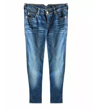 Прямые джинсы