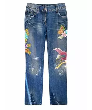 Прямые джинсы