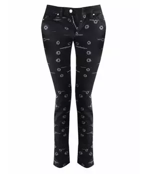 Прямые джинсы