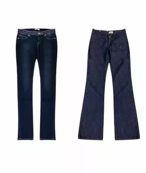 Прямые джинсы