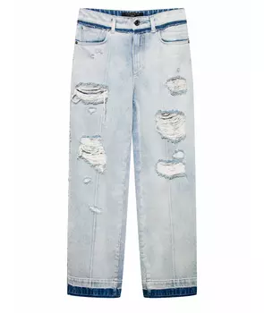 Прямые джинсы