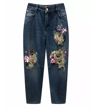 Прямые джинсы