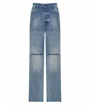 Прямые джинсы