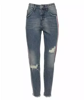 Прямые джинсы