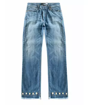 Прямые джинсы