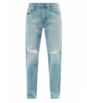 Прямые джинсы