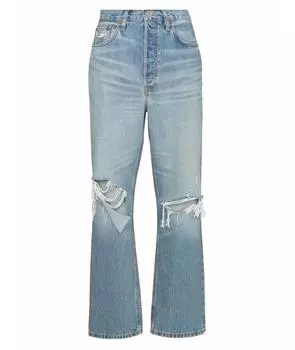 Прямые джинсы